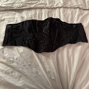 Auden Black Sparkle Corset
